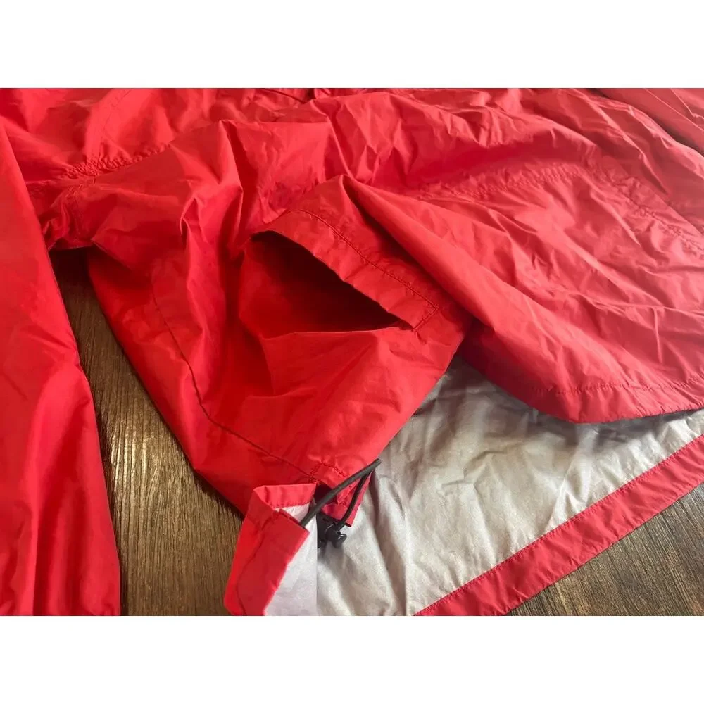 Nike Men's Red Lightweight Pull-Over Activewear Windbreaker Jacket Size XL